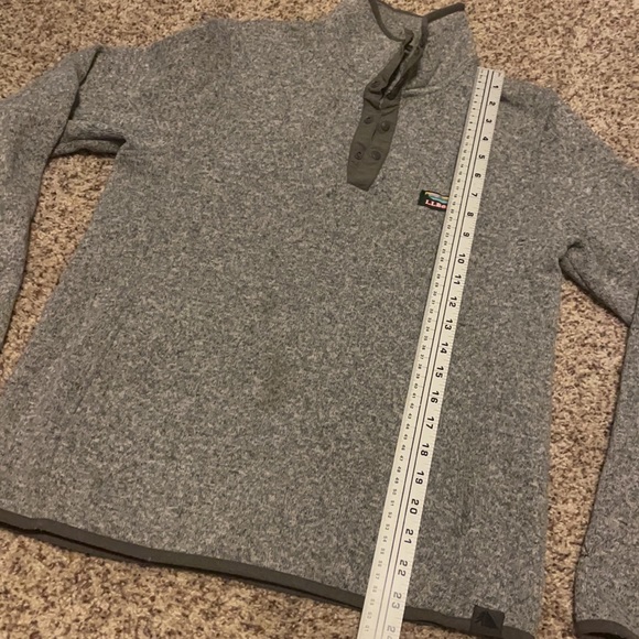 L.L. Bean slightly fitted pullover sweater men’s small - Picture 4 of 9
